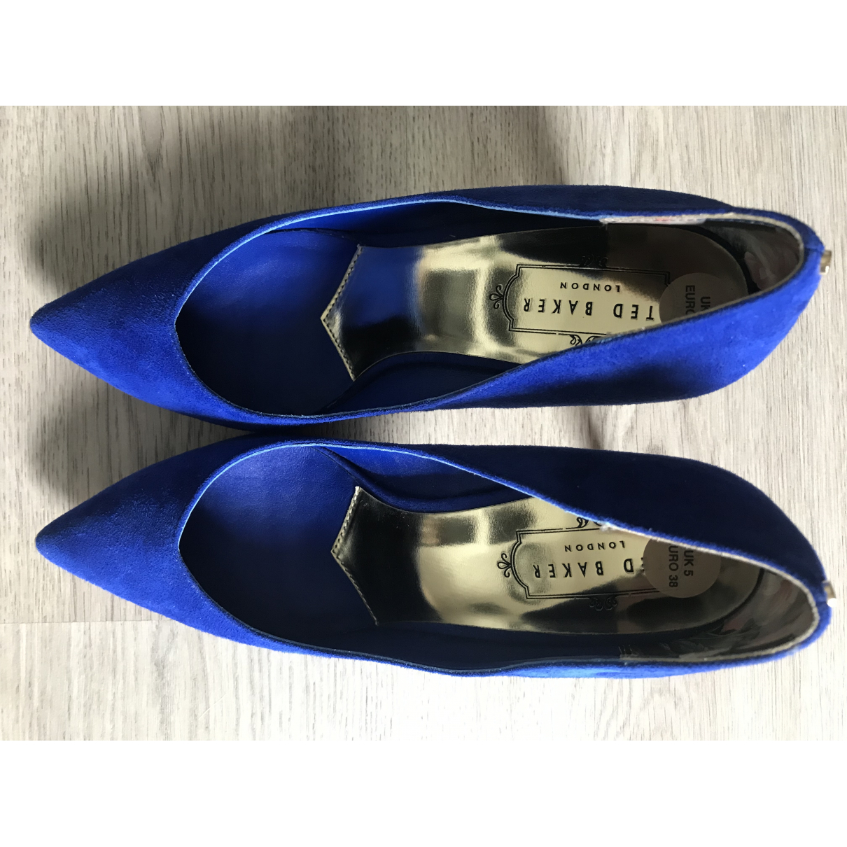 Heels Ted Baker Blue size 38 EU in 